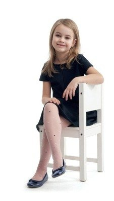 Rajstopy dziewczęce Latika 20 den Knittex bianco