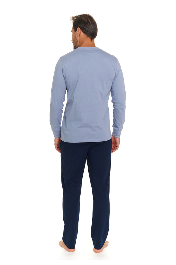 7139 Piżama Męska Doctor Nap - sky blue