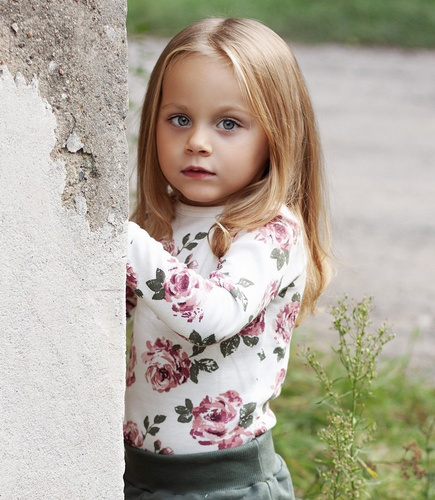 "ROSES" Makoma Body z długim rękawem