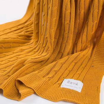 Kocyk bambusowy Eevi- miodowy