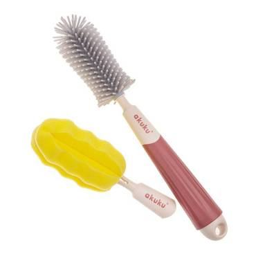 ALA0512 Szczotka silikonowa z wymienną końcówką Akuku