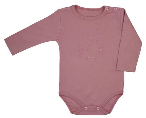 Mis Koala Body z długim rękawem - ciemny róż