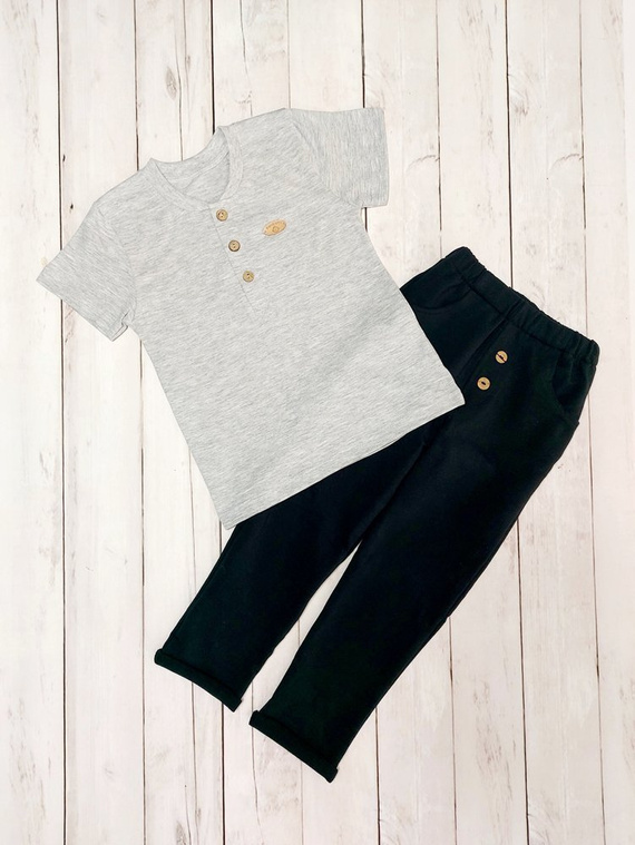 Mieszko Bambarillo Koszulka dziecięca krótki rękaw granatowy