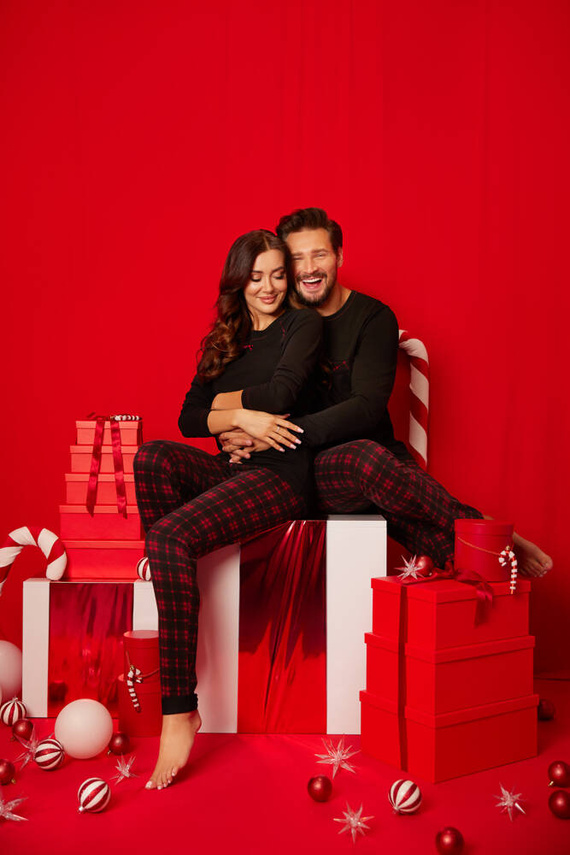 Zeman Piżama Męska Italian Fashion - czarny/druk