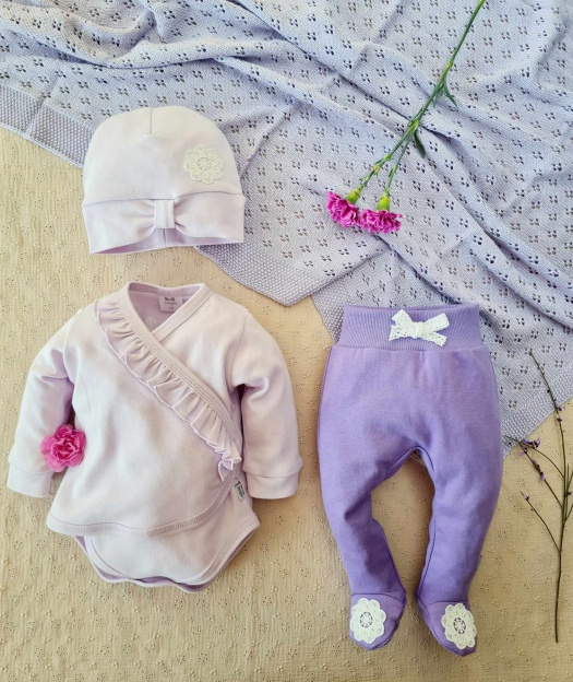 Komplet niemowlęcy 3619F Calinka