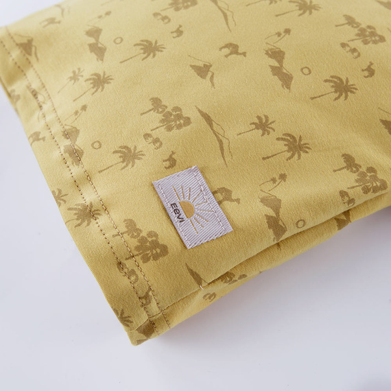 Sahara Eevi T-shirt chłopięcy - żółty