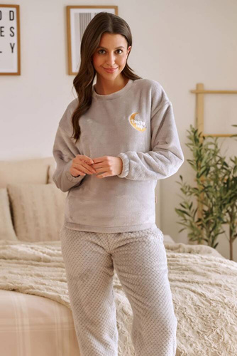 5209 Piżama damska Doctor Nap - light grey