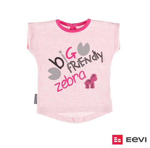 Bluzka dla dziewczynki "SAWANNA" Ewa Klucze melanż 