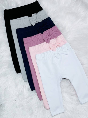 Tosia Bambarillo Spodnie niemowlęce biały