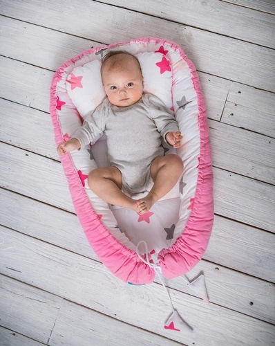 Kokon niemowlęcy bawełniany Belisima turkus