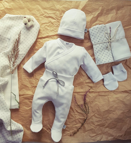 Komplet niemowlęcy Marija 1619W Universal - biały