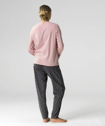 NLP-483 Piżama Damska  Atlantic różowy