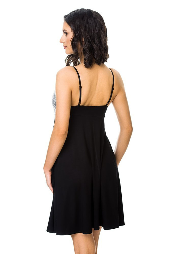 Pearl 05053 Koszula nocna Mediolano -czarny