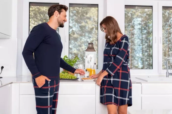 Izera koszula damska i do karmienia 3/4 rękaw Italian Fashion - druk