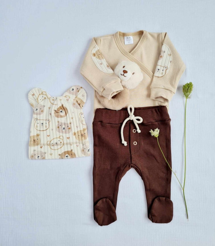 Komplet niemowlęcy Marija 3719 Teddy