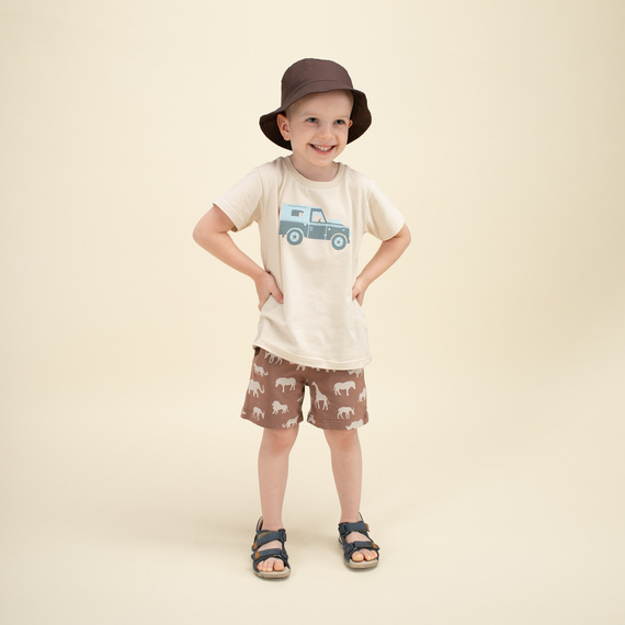 Safari Pinokio Krótkie spodenki - afryka brązowy