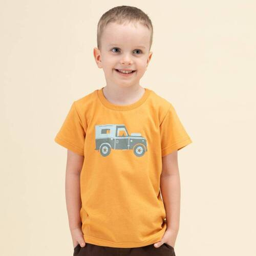 Safari Pinokio Koszulka z nadrukiem - pomarańczowy