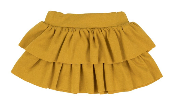 159174 Spódniczka bawełniana "Lili" musztarda Nicol