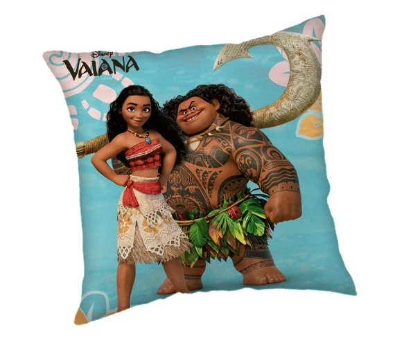 Vaiana 02 Poduszka dziecięca dekoracyjna Jerry Fabrics niebieski 
