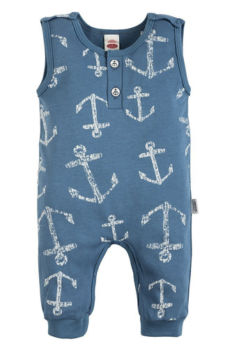 "BLUE SEA" Makoma Ogrodniczki biały