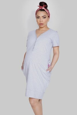 Koszula Mama Dress K Mitex grey