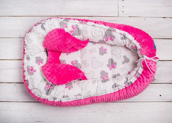 Kokon niemowlęcy minky Belisima turkus