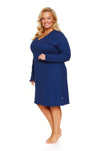 Doctor Nap 7325 – Koszula nocna bawełniana plus size | 100% bawełna, polska produkcja - cosmos