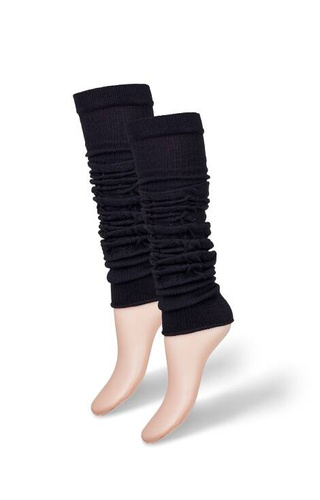 0705-001 Getry ażurowe Milena- czarny