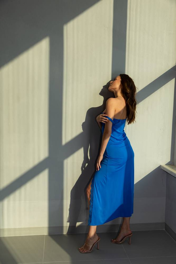 86560 Shila Koszula nocna Mewa szafirowy