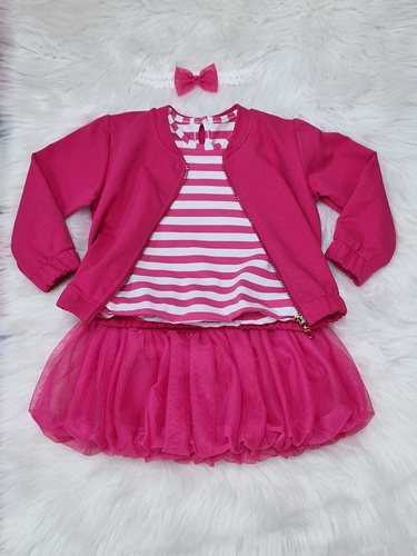 Gracja bluza bomberka dziecięca Bambarillo amarantowy