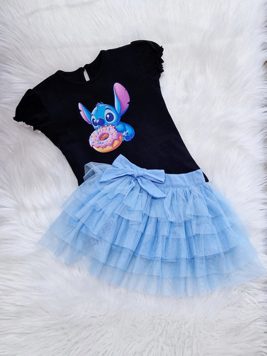 Stworek Bambarillo Koszulka dziecięca krótki rękaw czarny