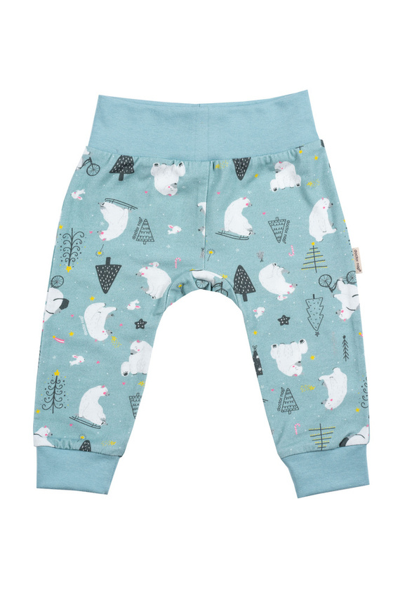 Spodnie niemowlęce 5379 Doctor Nap - ice blue