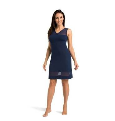 2808 Betti koszula nocna Teyli - granatowa