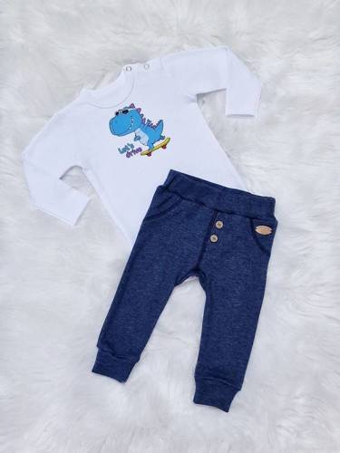 Let's Drive Bambarillo Body z długim rękawem biały