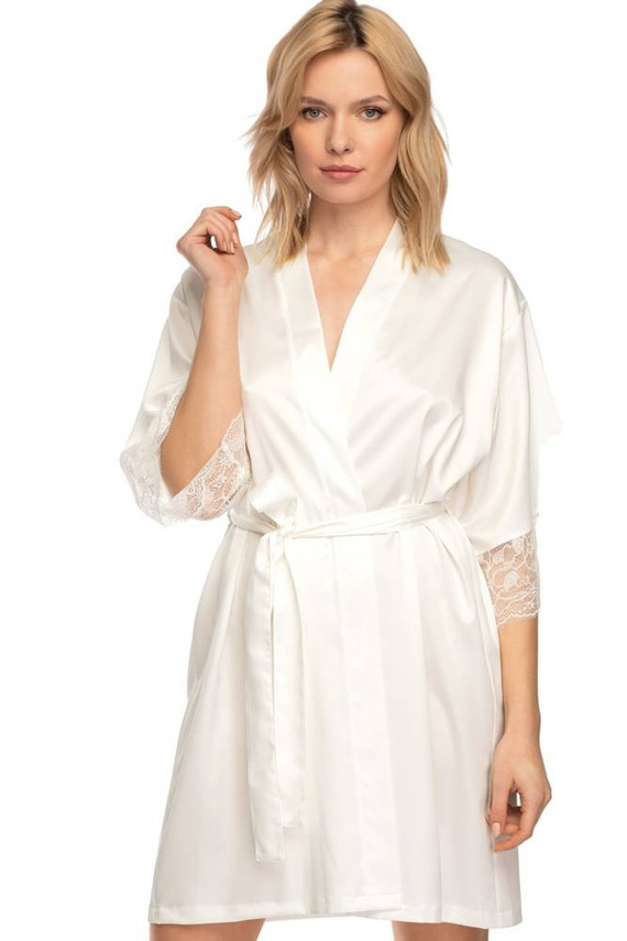 Zora Podomka Szlafrok Damski Nipplex - czerwony