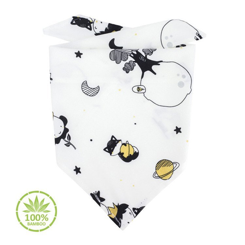 Chustka 100% Bamboo Secret Garden - Makaszka