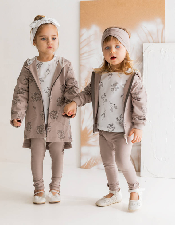 Legginsy 183281 "Gaja" Nicol - beżowy