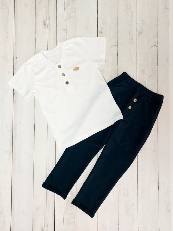 Mieszko Bambarillo Koszulka dziecięca krótki rękaw biały