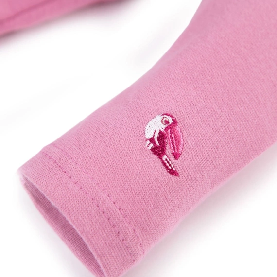 Nature Ewa Klucze Legginsy bawełniane - róż