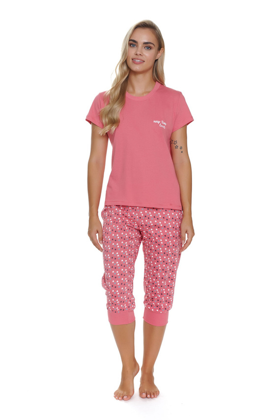 5331 Piżama Damska Doctor Nap - coral