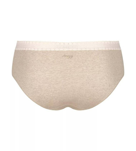 GO Ribbed R Hipster C2P Figi Damskie 2-pak Sloggi - grey combination