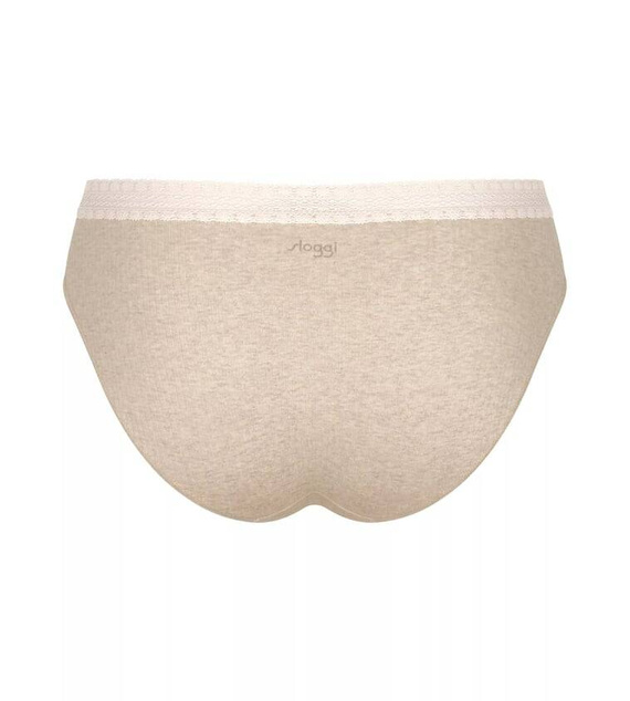 GO Ribbed R Tai C2P Figi Damskie 2-pak Sloggi - grey combination