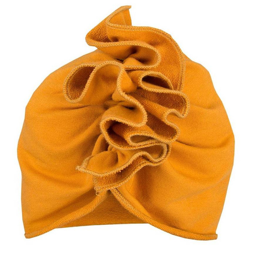 Czapka Turban dla dziewczynki "Simply Comfy" Ewa Klucze miodowy