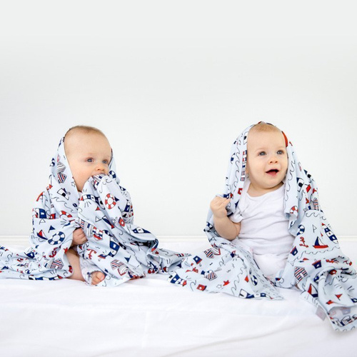 Otulacz 100% Bamboo Woodland- Makaszka