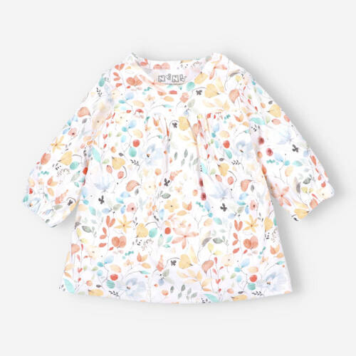 ABN-3748 Bicycle Sukienka z bawełny organicznej Nini druk