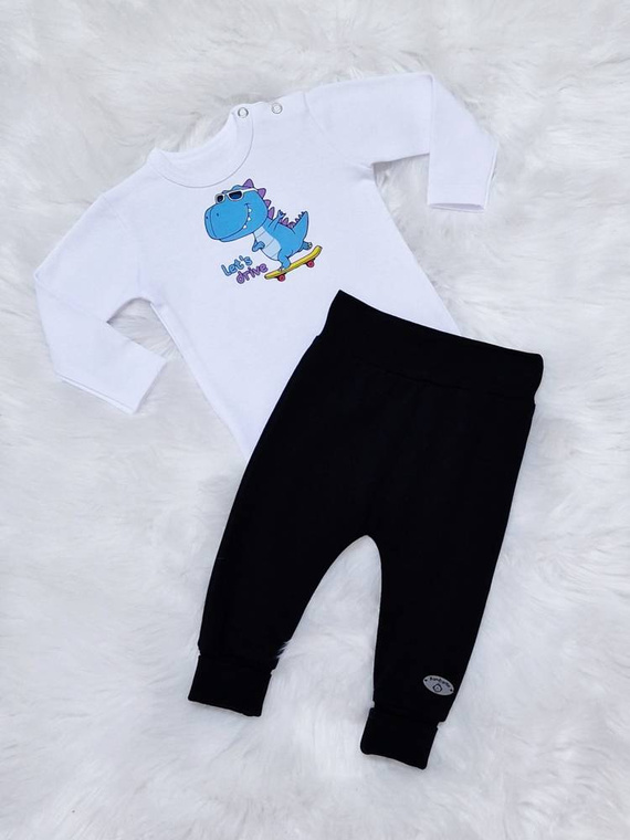 Let's Drive Bambarillo Body z długim rękawem biały