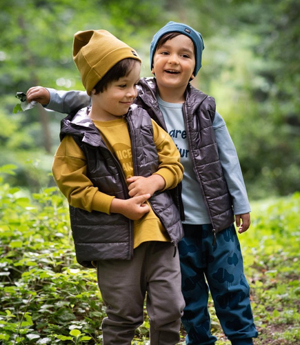 Teo Pinokio Spodnie z wiązaniem - grafit