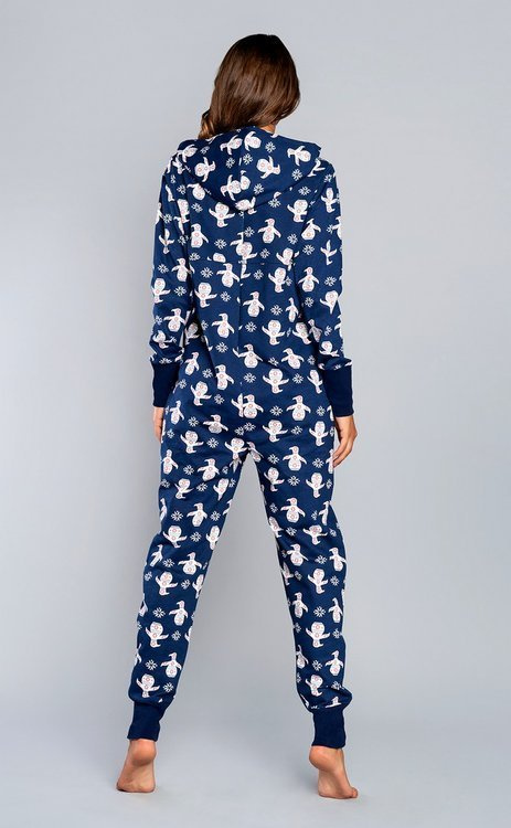 Nana Kombinezon Damski długi Italian Fashion - czerwony