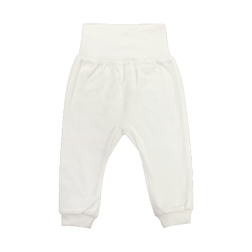 SPB003 Basic Mamatti Spodnie niemowlęce - ecru