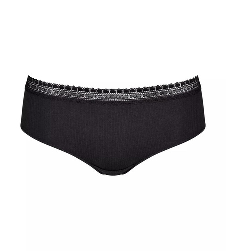 GO Ribbed R Hipster C2P Figi Damskie 2-pak Sloggi - black